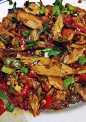 Foto resep Ikan tongkol suwir orak arik