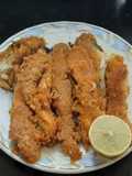Crispy bombil fish fry