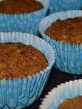 Magdalenas de zanahorias y nueces