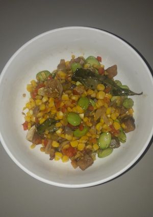 Foto resep Sambel jambal roti jagung manis