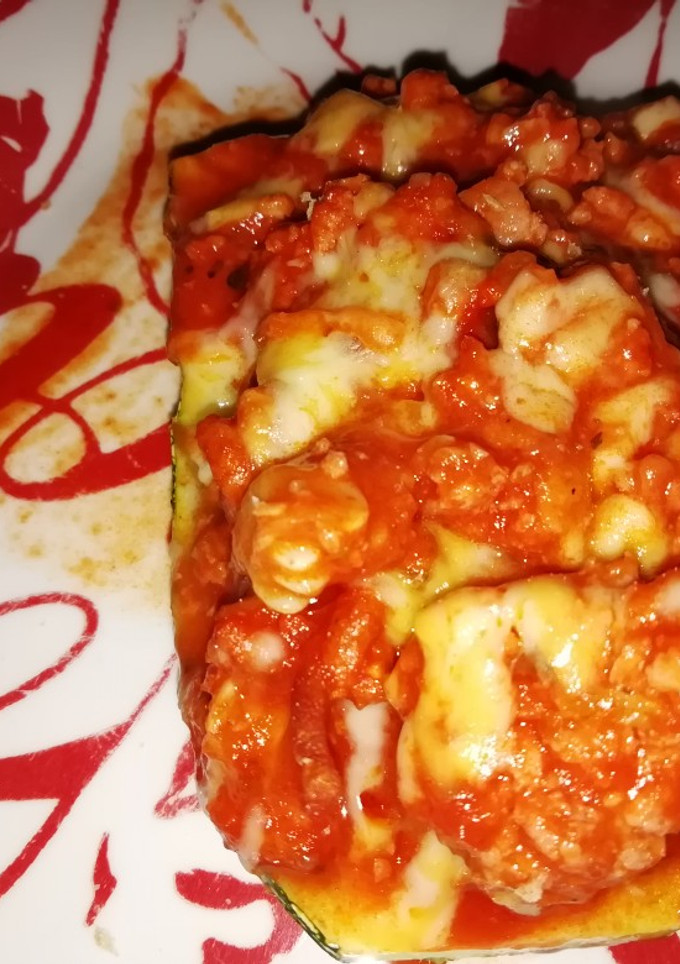 Una foto de Calabacines rellenos