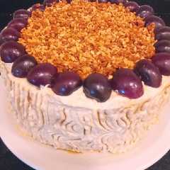 Una foto de Torta Rápida y Fácil de Pionono y Crema de Café