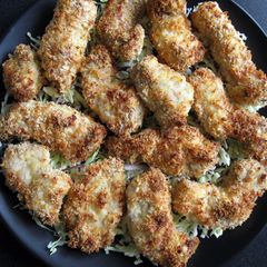 A picture of Oven Baked Tonkatsu (Pork Cutlets).