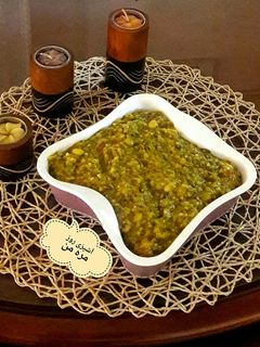 عکسی از دستور آش شله قلمکار