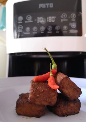 Foto resep Tempe bacem airfryer