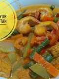 Udang sayur kuah santan