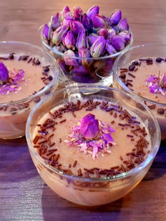 عکسی از دستور فرنی خرما بدون شکر 😋😍 Date porridge
