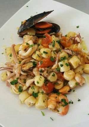 Foto resep Frutti di mare recipe