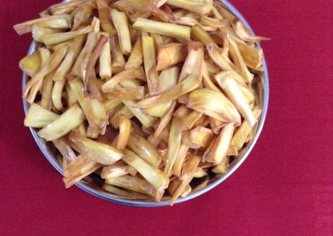 Simple Way to Make Homemade Jack fruit chips