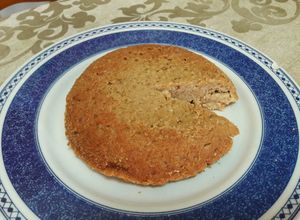 Foto principal de Bizcocho de pulpa de cacahuete sin gluten vegano 🥜
