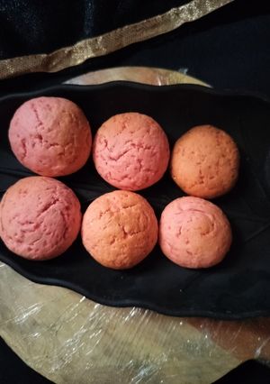 A picture of Antioxidant rich beetroot cookies.