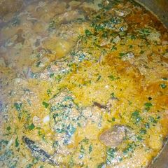 A picture of Egusi soup.