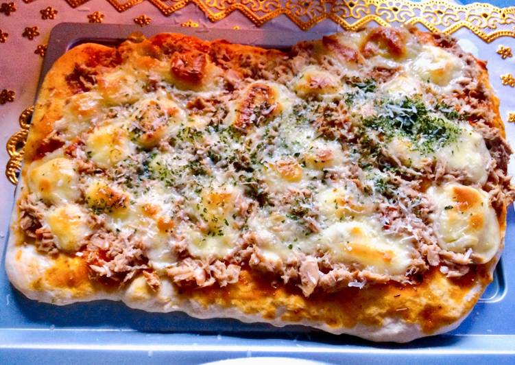 Langkah Mudah untuk Membuat Tuna Pizza, Lezat Sekali