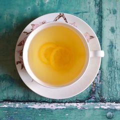 A picture of Tummy Settling Lemon and Ginger Tea.