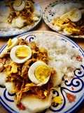 Ají de pollo —receta peruana—