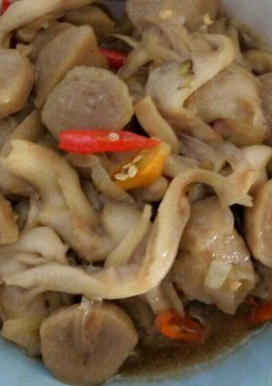 Foto resep Jamur bakso saus tiram simple, endesss