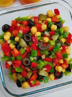Una foto de Vinagreta de Garbanzos