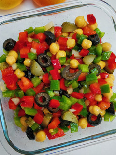 Una foto de Vinagreta de Garbanzos