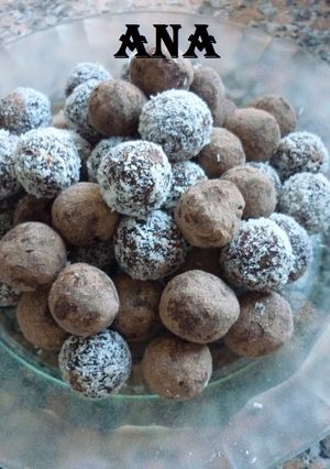 Una foto de Trufas caseras a mi manera