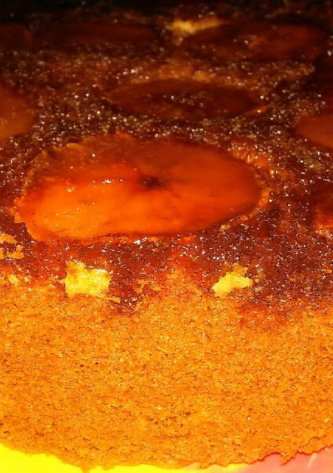 Una foto de Tarta de Manzana invertida 🍎