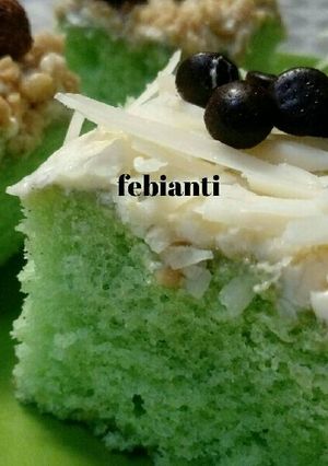 Foto resep Bolu pandan santan
