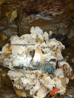 Foto resep Pepes peda asin kelapa muda