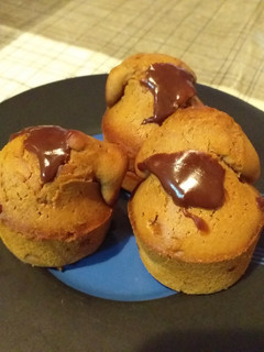 Una foto de Mini magdalenas de choco