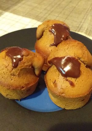 Una foto de Mini magdalenas de choco