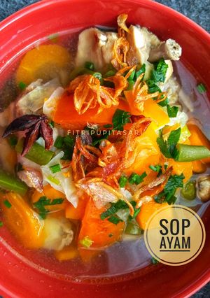 Foto resep 3. Sayur sop ayam #BikinRamadanBerkesan