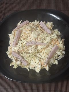 Una foto de Ensalada de col americana