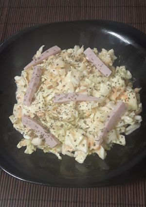 Una foto de Ensalada de col americana