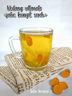 Foto resep Wedang ultimate (jahe, kunyit, sereh)