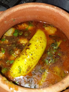 صورة لوصفة شوربة فريك امممم 😋😋😋