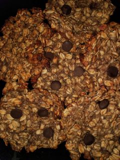 Una foto de Galletas de avena y plátano