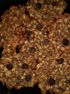 Una foto de Galletas de avena y plátano