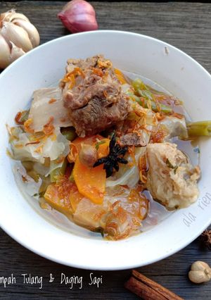 Foto resep Sop Rempah Tulang & Daging Sapi
