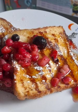 Una foto de Tostadas francesas