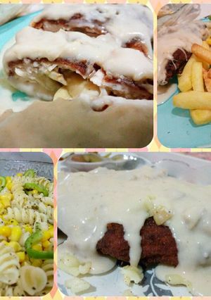 صورة لوصفة كورون بلو بالدجاج