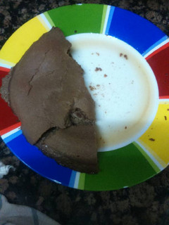 Una foto de Pudding de chocolate al microondas rápido y sencillo