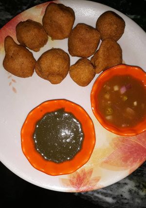 A picture of Paneer pakoda.