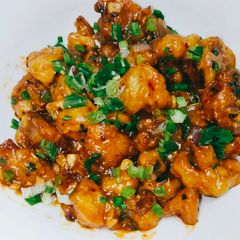 Knorr ka Dry Gobhi manchurian A picture of Knorr ka Dry Gobhi manchurian.