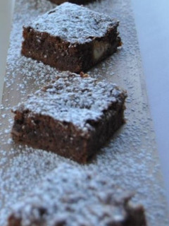 A picture of Triple Chocolate Brownies.