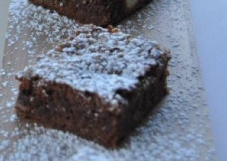 Triple Chocolate Brownies