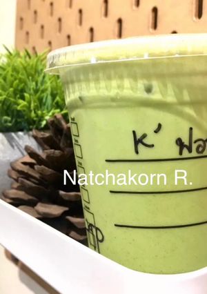 รูปของ Iced Matcha Latte (16oz) มัทฉะ ลาเต้ แบบเย็น