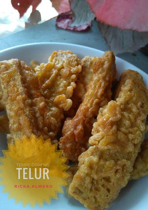 Foto resep Tempe goreng telur