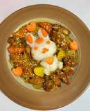 Chicken curry katsu rice