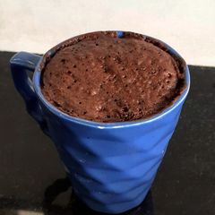 A picture of 2 minutes mug cake.