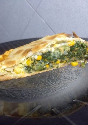 Una foto de Tarta de acelga fácil