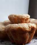 Muffins de avena rellenas sin azúcar