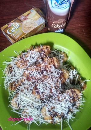 Foto resep Pisang keju sederhana